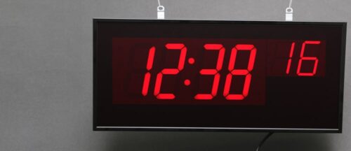 6-Digit Ethernet NTP Clock with PoE